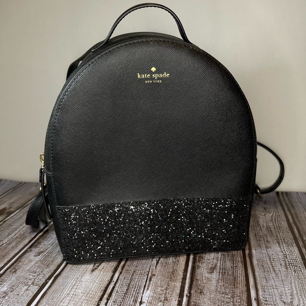 Kate Spade Black Backpack